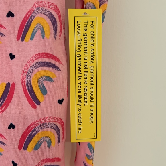 NWT Rainbow PJ set size 5T - Picture 4 of 4